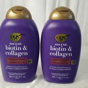 OGX 2 Conditioner Volume and Texture 385 ml. / 13 Fl. Oz each Brand New